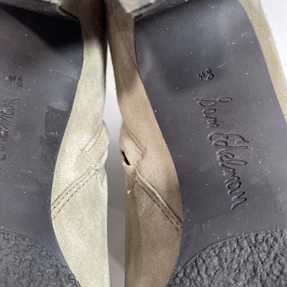Sam Edelman booties tan grey color - Picture 8 of 10